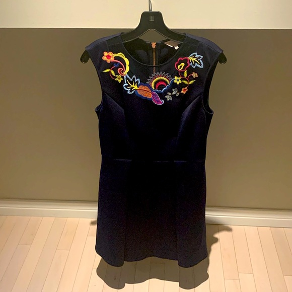 Ted Baker mini sleeveless Skaterdress - Picture 1 of 4